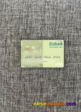 Ghana Ecobank Ghana visa debit card photolook